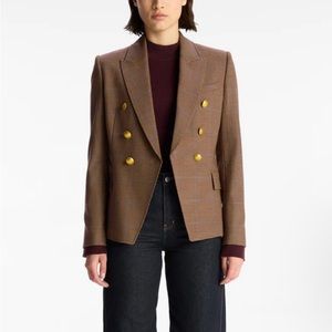 A.L.C. Chelsea Tailored Jacket In Chestnut Multi